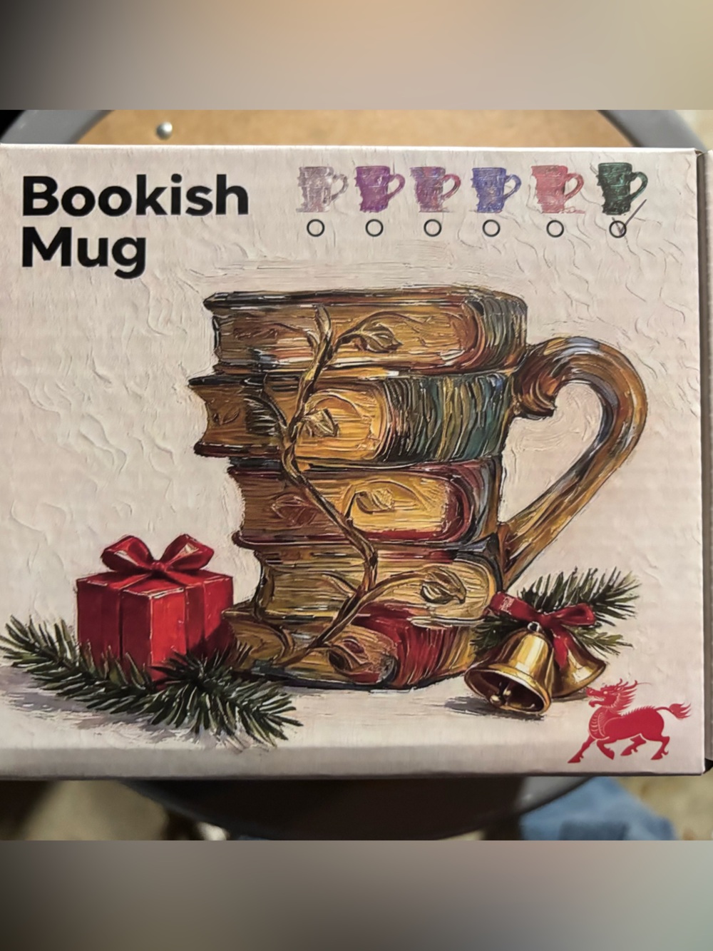 New Book Lovers Glass Mug ☕️ 📖 📕